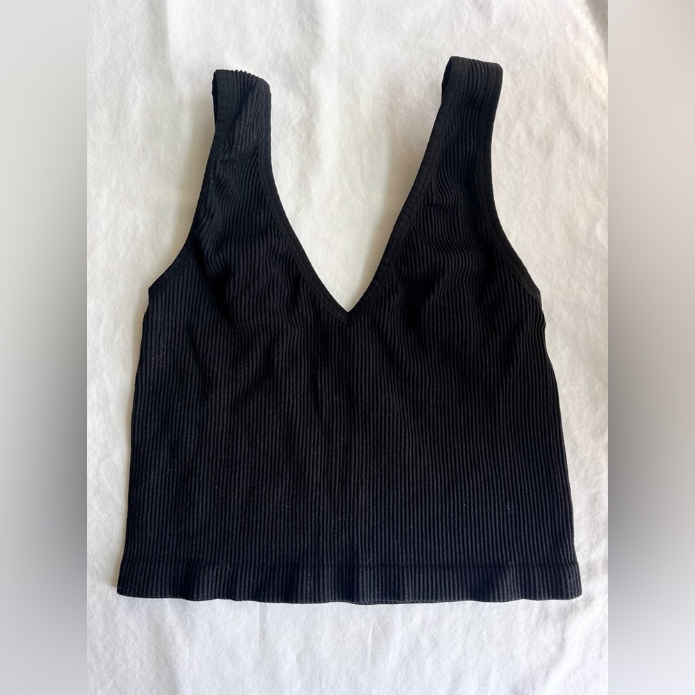ANWND Ribbed Cropped Top NWOT